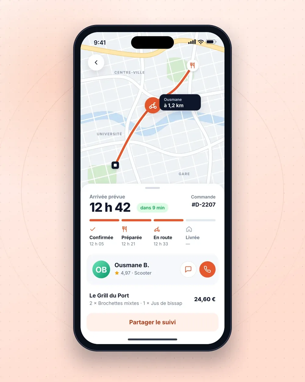 Delivery: a 30-minute delivery platform — screenshot 3